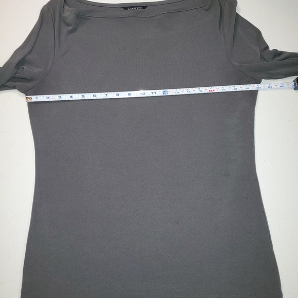 Lands' End Ladies 3/4 sleeve Blouse, sz: Med 10-12 - Picture 2 of 5